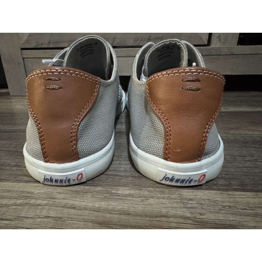 Johnnie-O Sail Away Men's Size 11 M Gray US Shoes Boating Sneaker Stretch Laces‎ - Picture 12 of 13